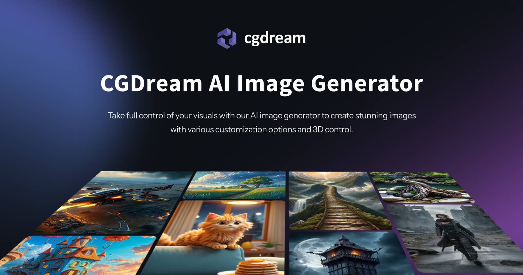 Cgdream Ai Image Generation tool preview