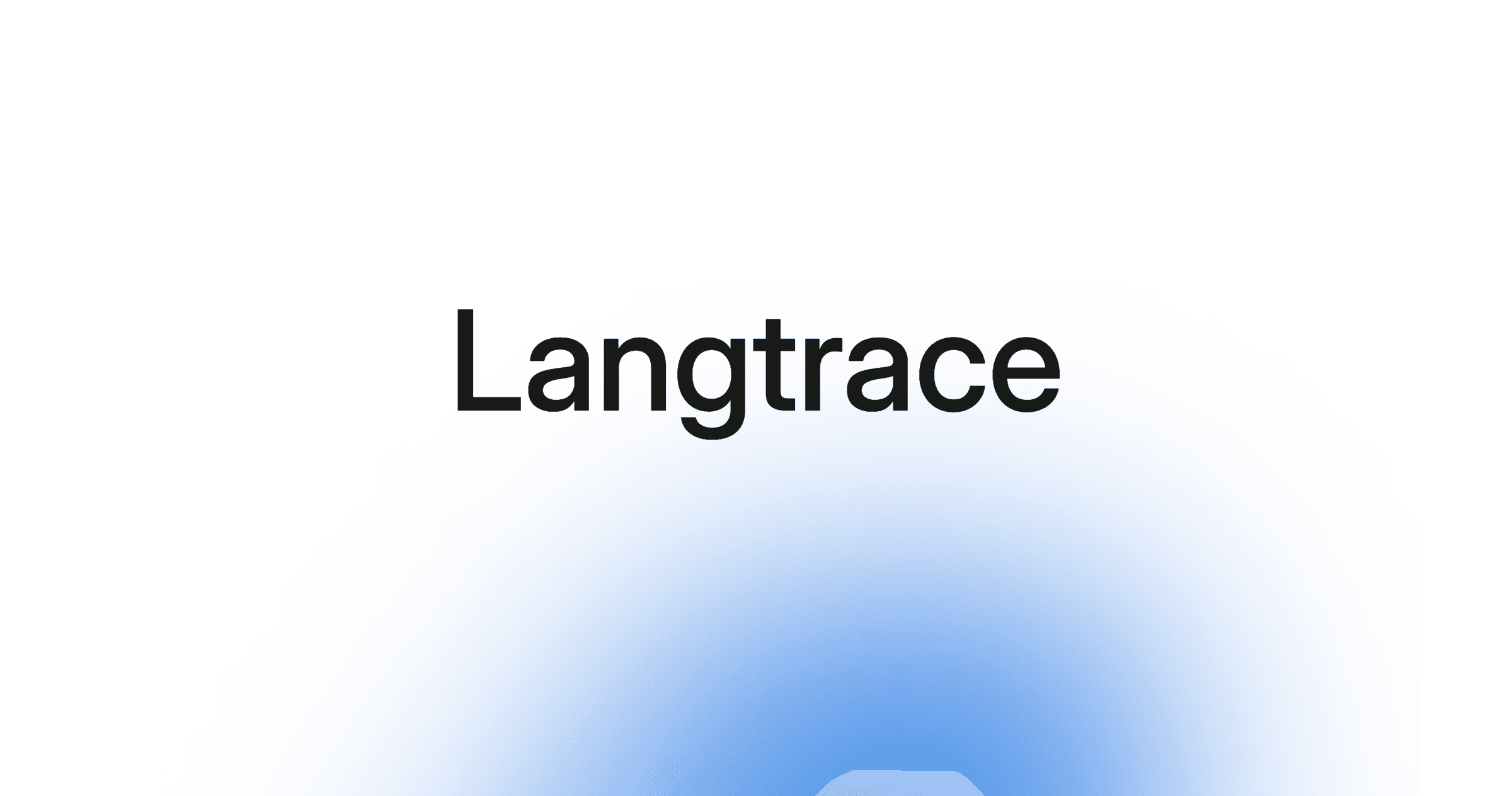 Langtrace Ai Open Source Creative Stack tool preview