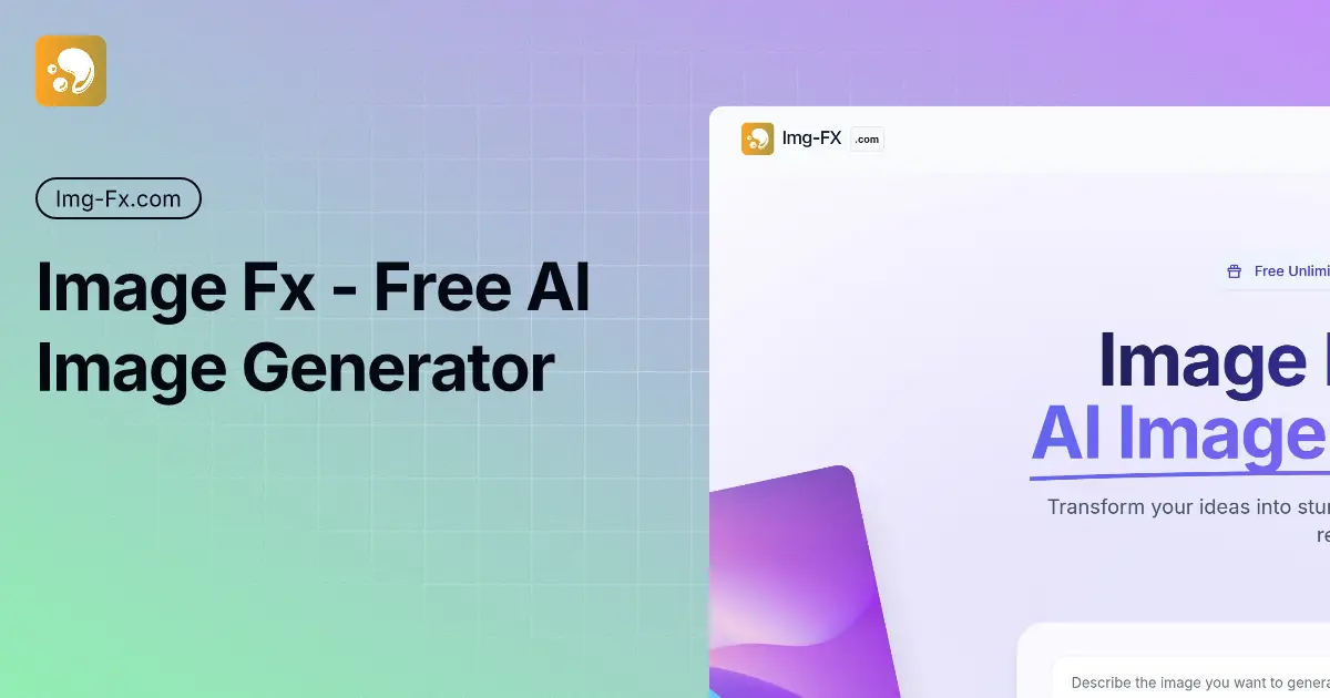 Image Fx Free Ai Image Generator Image Generation tool preview