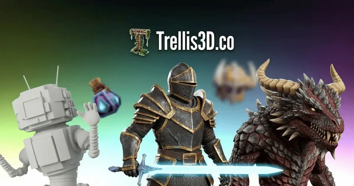 Trellis 3d Ai 3D & Modeling tool preview