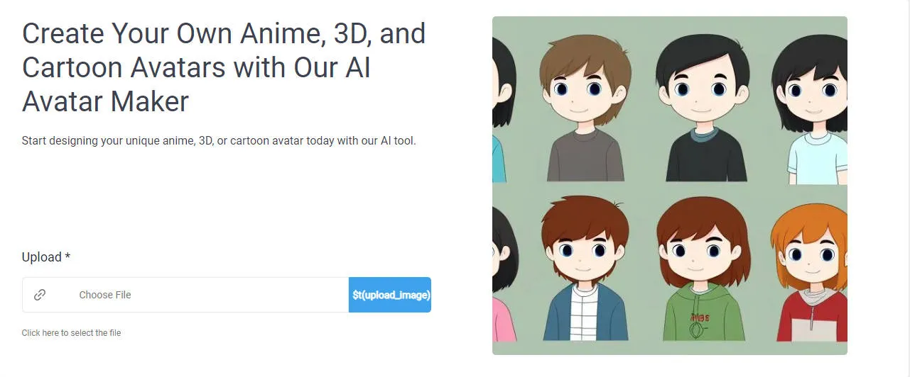 Ai Avatar Maker 3D & Modeling tool preview