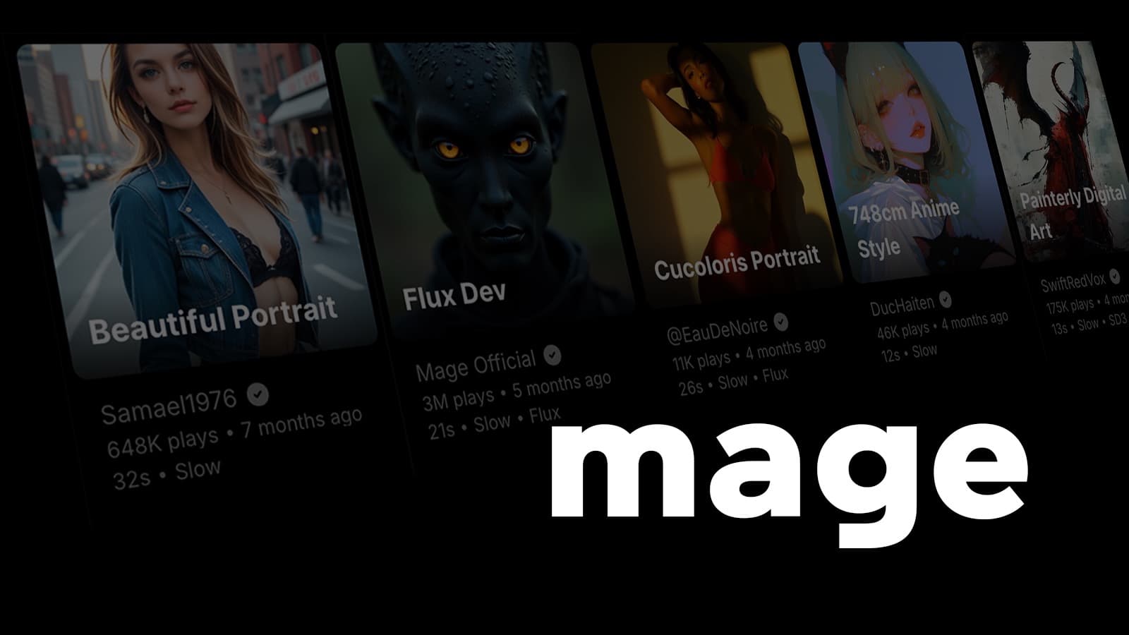 Mage Image Generation tool preview