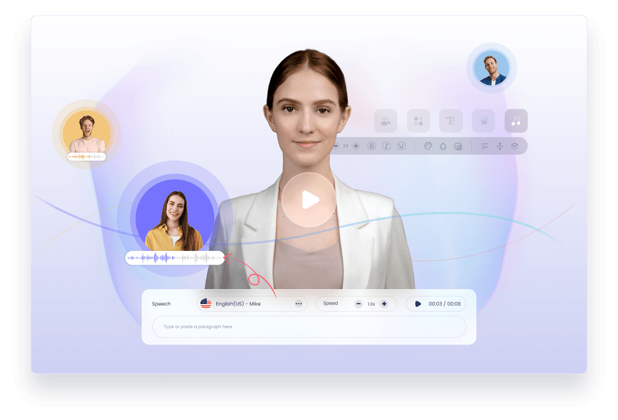 Vidnoz Ai Video & Animation tool preview