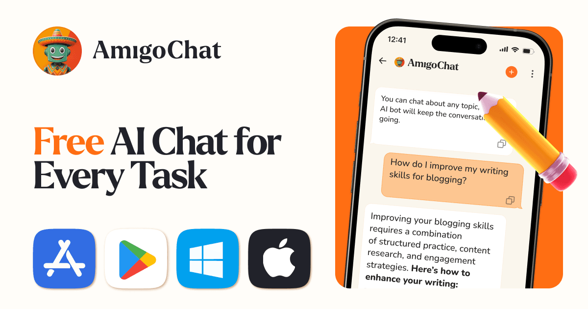 Amigochat 3D & Modeling tool preview