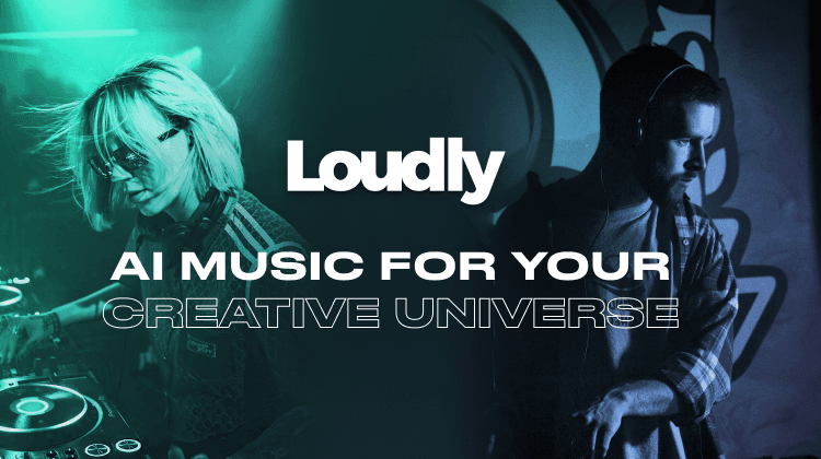 Loudly Com Audio & Music for Creators tool preview